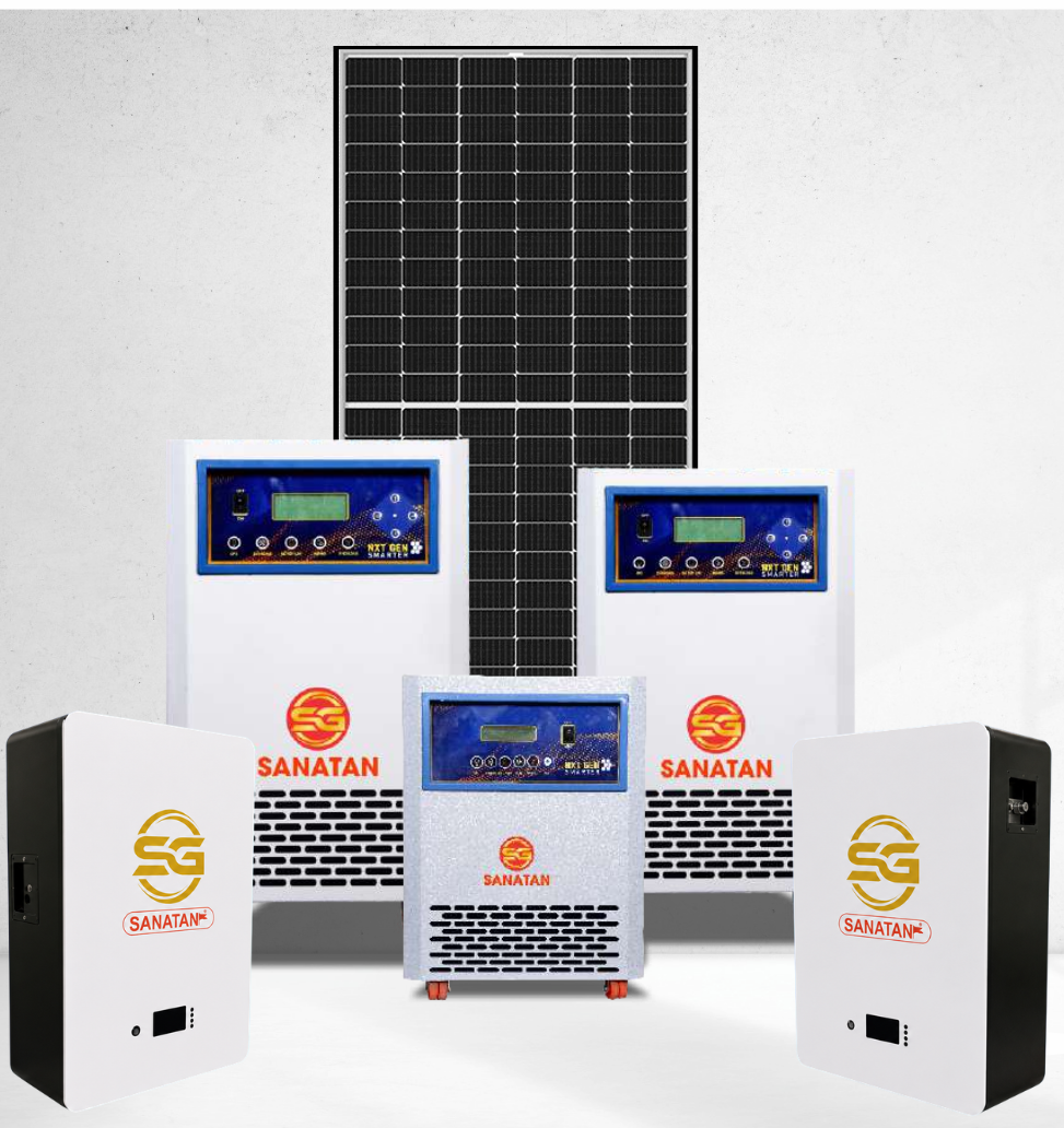 SANATAN Off-Grid Solar System with Battery